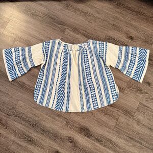 Muche Et Muchette Peasant Top Blouse New